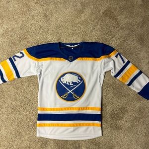 White Tage Thompson jersey